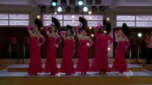 Glee - 4x15/16 Girls (and Boys) on Film & Feud